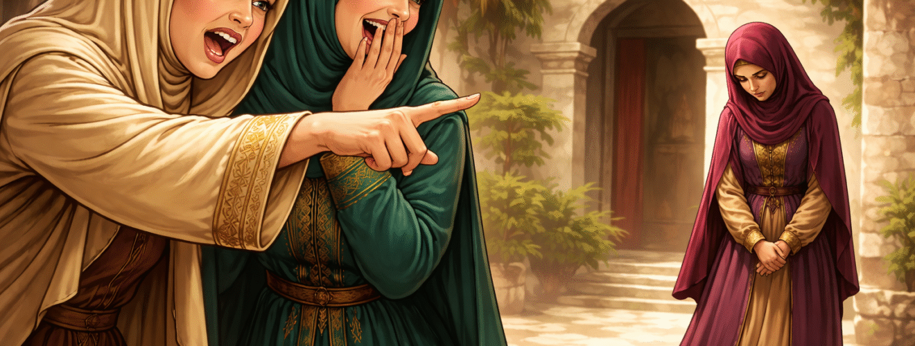 সাফিয়াকে আয়িশার গালাগালি