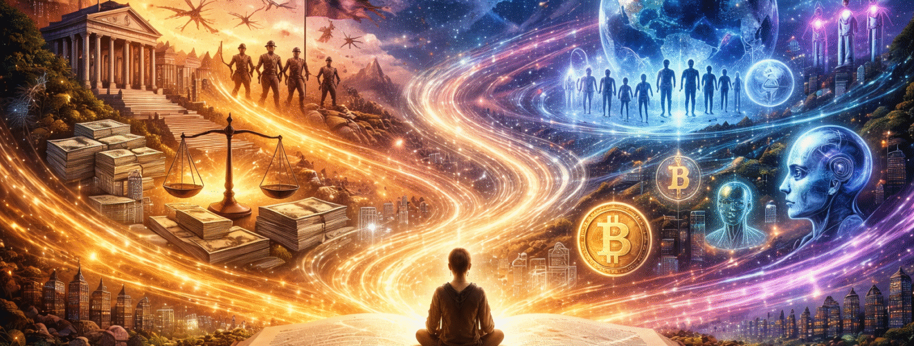 কল্পিত বাস্তবতা — কীভাবে গল্পই পৃথিবী শাসন করে।