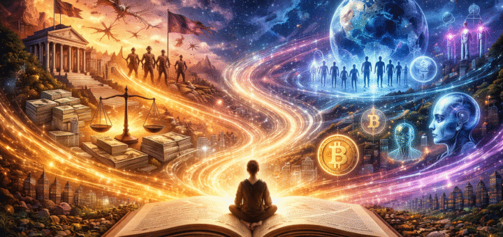 কল্পিত বাস্তবতা — কীভাবে গল্পই পৃথিবী শাসন করে।