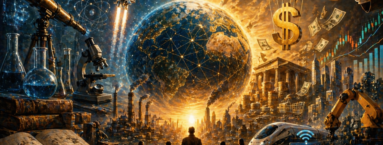 বিজ্ঞান আর টাকার খেলায় কীভাবে বদলে গেল পুরো পৃথিবী।